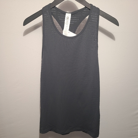 Fabletics Corrine SkulptKnit Tank Medium Grey NWT - Picture 4 of 9